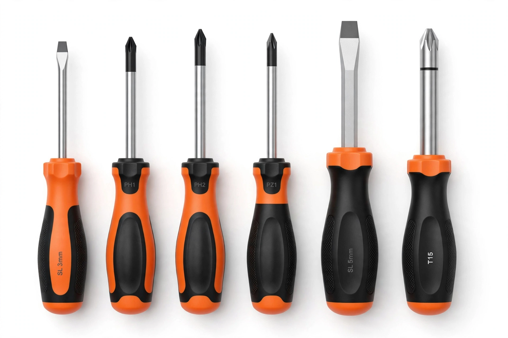 GripMax 6-Pc Screwdriver Set