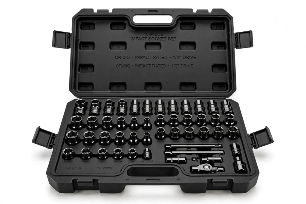 SocketStar 40-Pc Impact Socket Set