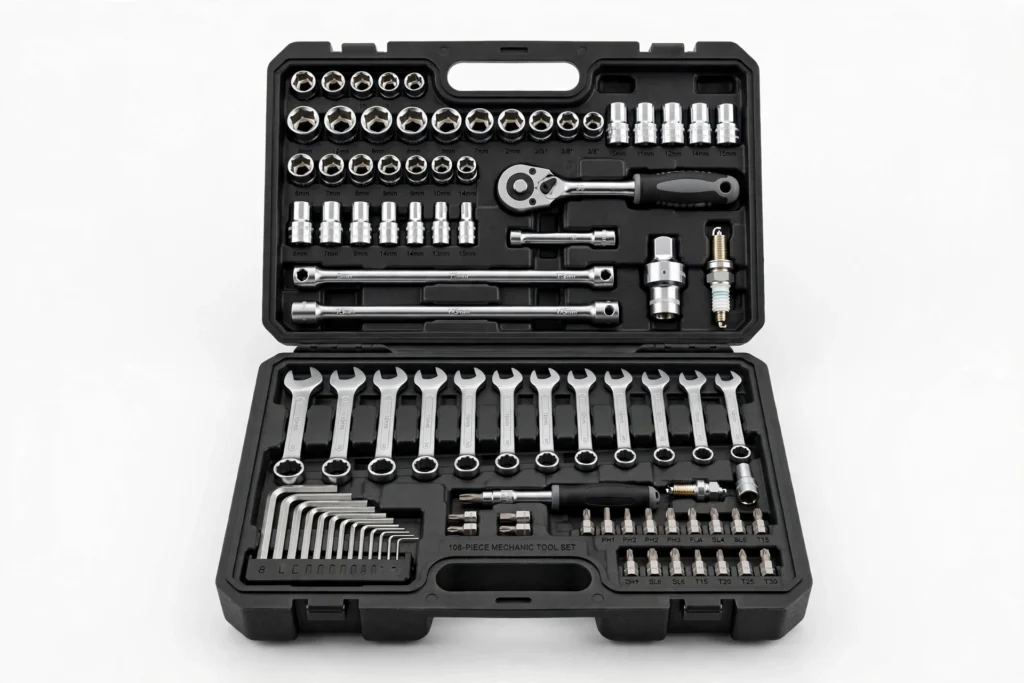 MasterSet 108-Pc Mechanics Tool Set