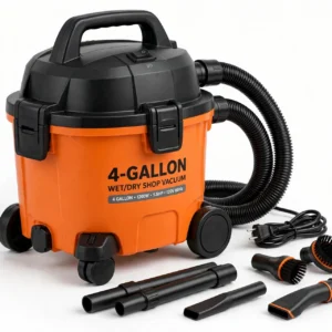 ShopPro 4-Gallon Wet/Dry Vacuum