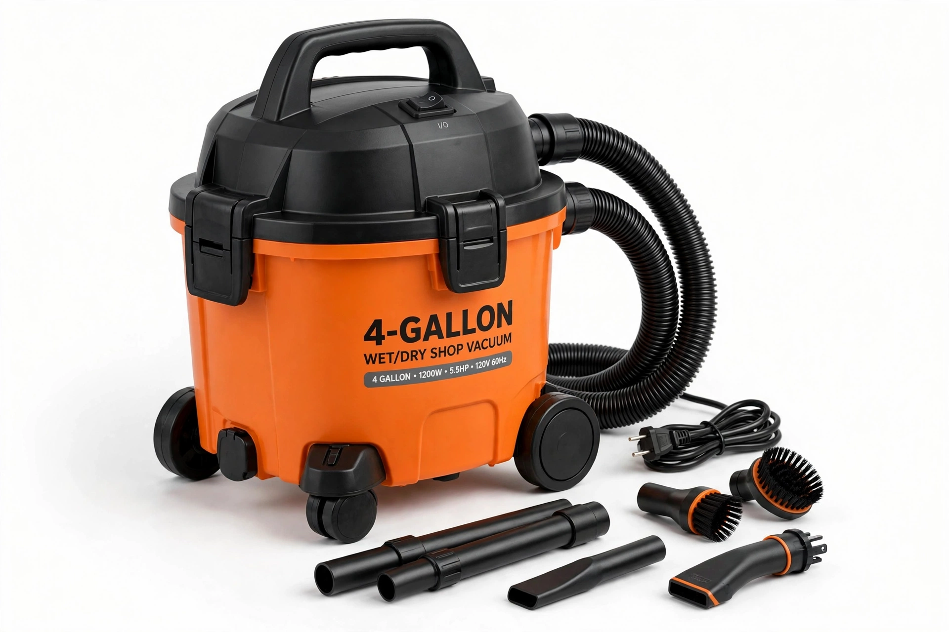 ShopPro 4-Gallon Wet/Dry Vacuum